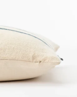 Abigail Silk Stripe Pillow Cover 19 Abigail Silk Stripe Pillow Cover -Bloomingville Shop AbigailSilkStripePillowCover MPLW0649 CRM 14x20 D1