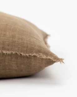 Adriana Pillow -Bloomingville Shop AdrianaPillow MPLW1267 BWN 24x24 D1