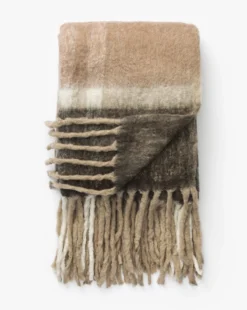 Allerton Plaid Throw 8 Allerton Plaid Throw -Bloomingville Shop AllertonPlaidThrow MBED0263 MLT OS D1 T