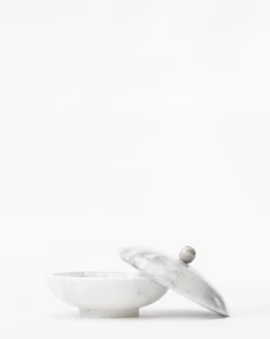 Arabesco Marble Lidded Catch-All -Bloomingville Shop ArabescoMarbleCanister 1 1136382a 2dcc 4c19 ab2a be57c95f5cae