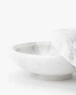 Arabesco Marble Lidded Catch-All -Bloomingville Shop ArabescoMarbleCanister 2 e464bc05 bc14 44ca 97b4 00518933a469