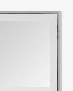 Ariel Rectangle Mirror 12 Ariel Rectangle Mirror -Bloomingville Shop ArielRectangleMirror MMIR0308 CGY 22x42 D2