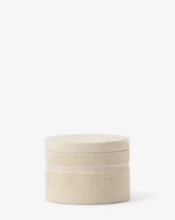 Barton Sandstone Canister -Bloomingville Shop BartonSandstoneCanister MBTH0246 WHT S MAIN