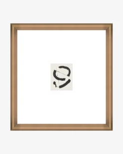 Black Abstract Linework I