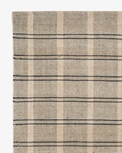Carlisle Handwoven Indoor/Outdoor Rug -Bloomingville Shop CarlisleIndoorOutdoorRug MRUG0875 TAN D1