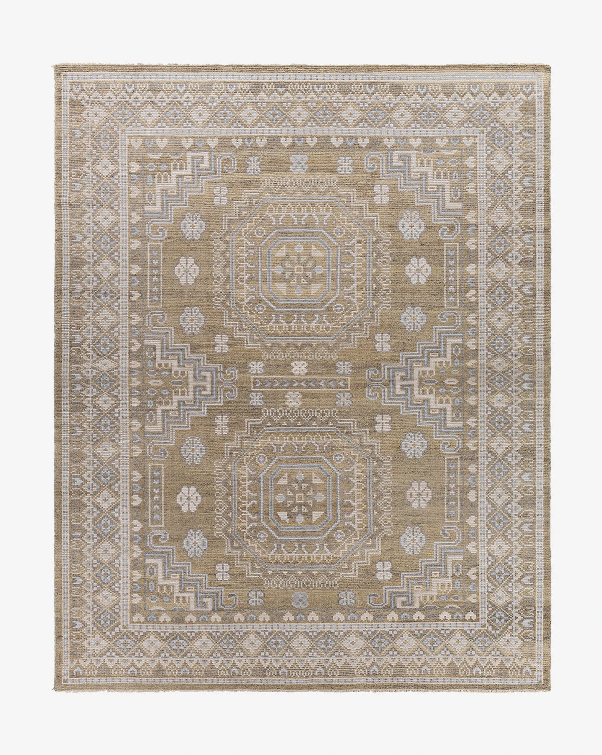 Caru Hand-Knotted Wool Rug 1 Caru Hand-Knotted Wool Rug
