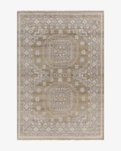 Caru Hand-Knotted Wool Rug 7 Caru Hand-Knotted Wool Rug -Bloomingville Shop CaruHand KnottedWoolRug MRUG0835 BWN 6x9 MAIN