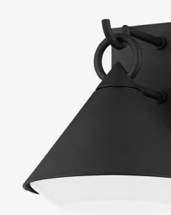 Catalina Outdoor Sconce -Bloomingville Shop CatalinaSconce MLHT1428 BLK S D1