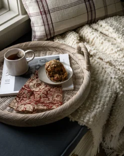 Round Wicker Tray -Bloomingville Shop Catalogue Shoot 62