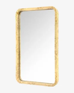 Clarissa Burl Mirror -Bloomingville Shop ClarissaBurlMirror MMIR0337 BRL L D1 T