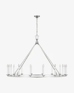 Darlana Single Ring Chandelier -Bloomingville Shop DarlanaSingleRingChandelier MLHT1710 PNI 2X MAIN T T