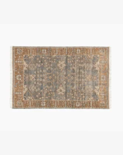 Elison Hand-Knotted Wool Rug -Bloomingville Shop ElisonHand KnottedRug MRUG0912 MLT 4x6 T