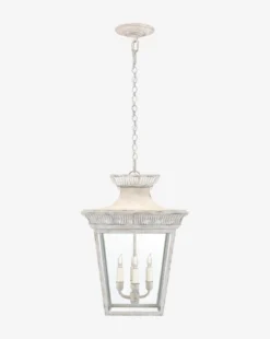 Elsinore Outdoor Medium Hanging Lantern 5 Elsinore Outdoor Medium Hanging Lantern -Bloomingville Shop ElsinoreMediumHangingLantern MLHT1592 WHT OS MAIN