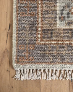 Estrella Hand-Knotted Wool Rug -Bloomingville Shop EstrellaHand KnottedRug MRUG0906 RST 4x6 D1 T