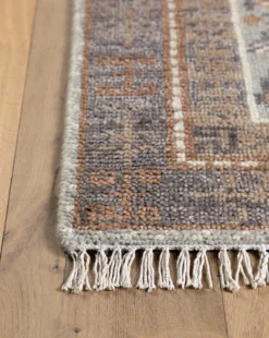 Estrella Hand-Knotted Wool Rug -Bloomingville Shop EstrellaHand KnottedRug MRUG0906 RST 4x6 D2 T