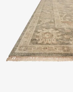Floresta Hand-Knotted Wool Rug 7 Floresta Hand-Knotted Wool Rug -Bloomingville Shop FlorestaWoolRug MRUG0839 SLV D1