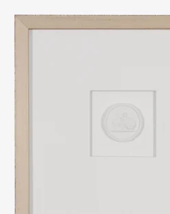 Framed Intaglio I 6 Framed Intaglio I -Bloomingville Shop FramedIntaglioI MART0772 IVR 13x14 D1