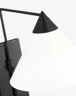 Franklin Wall Sconce -Bloomingville Shop FranklinWallSconce MLHT1401 BRZ OS D2