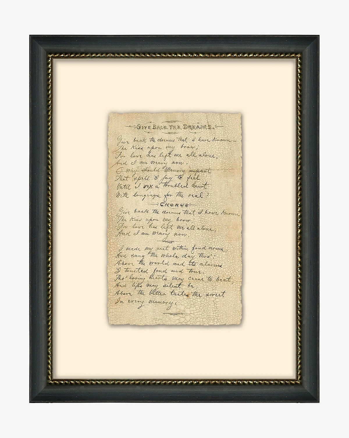 Give Back The Dreams 1 Give Back The Dreams