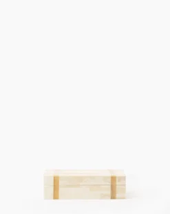 Paige Bone Box -Bloomingville Shop GoldWindowBox MDCR2134 NAT S