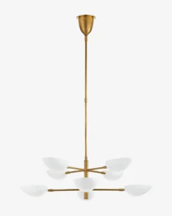 Graphic Large Two-Tier Chandelier -Bloomingville Shop GraphicLargeTwo TierChandelier MLHT0192 HBW OS