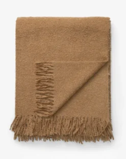 Hadlee Boucle Throw -Bloomingville Shop HadleeBoucleThrow MBED0222 TAN OS D1