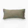 Hazelton Pine Fringed Pillow Cover