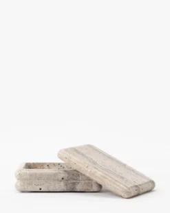 Ives Stone Box -Bloomingville Shop IvesStoneBox MDCR2599 BGE OS D1