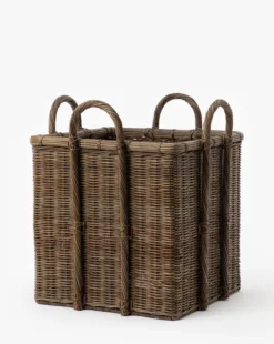 Jacinta Woven Basket -Bloomingville Shop JacintaWovenBasket MDCR2618 WCK OS D1