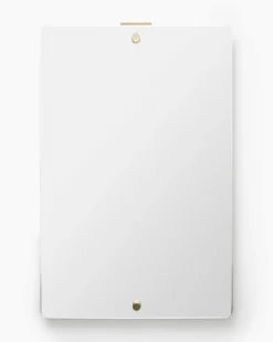 Jacob Rectangular Mirror -Bloomingville Shop JacobRectangularMirror MMIR0245 BRS 26x38 MAIN