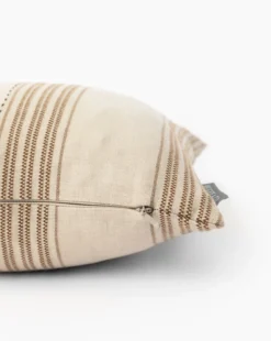 Jennings Pillow Cover -Bloomingville Shop JenningsPillowCover MPLW1282 NAT 12x24 D1 T