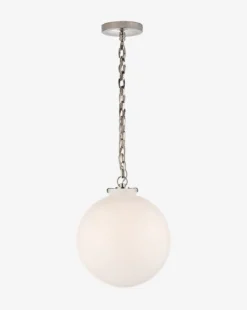 Katie Globe Pendant -Bloomingville Shop KatieGlobePendant MLHT0224 PNW OS