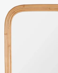 Kendry Wall Mirror -Bloomingville Shop KendryWallMirror MMIR0164 NAT 24x36 D2