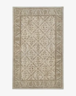 Lambeth Hand-Tufted Wool Rug -Bloomingville Shop LambethHand TuftedRug MRUG0876 TAN 5x8 1