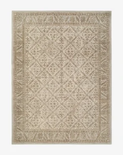 Lambeth Hand-Tufted Wool Rug -Bloomingville Shop LambethHand TuftedRug MRUG0876 TAN 9x12 1