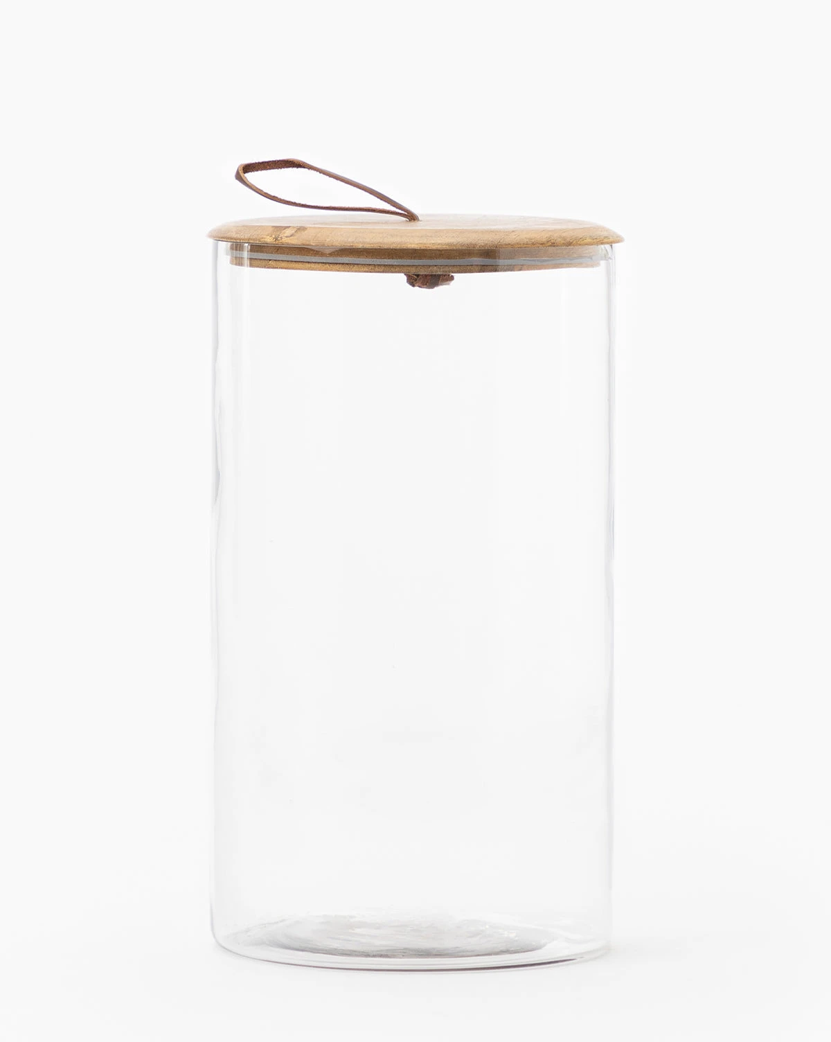 Leather Pull Lidded Jars 6 Leather Pull Lidded Jars - Image 6