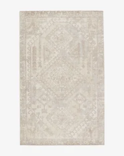 Lenola Taupe Handwoven Wool Rug