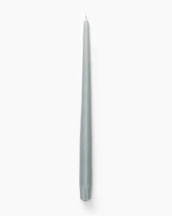 Light Gray Taper Candles(Set Of 12) -Bloomingville Shop LightGrayTaperCandle Setof12 MDCR2499 LGY S12 D1