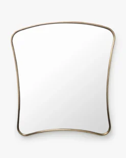 Ludwig Wall Mirror -Bloomingville Shop LudwigWallMirror MMIR0318 BRS OS MAIN T