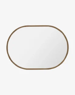 Lula Wall Mirror 14 Lula Wall Mirror -Bloomingville Shop LukaWallMirror MMIR0275 BRS 24x34 D2