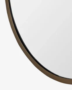 Lula Wall Mirror 15 Lula Wall Mirror -Bloomingville Shop LukaWallMirror MMIR0275 BRS 24x34 D3