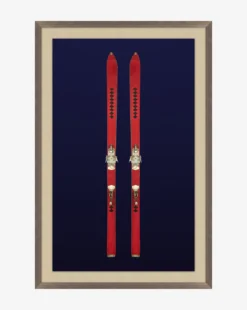 Antique Navy Skis II