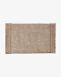 Girona Natural Handwoven Jute Flatweave Rug -Bloomingville Shop MRUG0500 NAT 2x3 GironaNaturalJuteRug