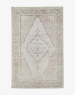 Pembroke Hand-Knotted Wool Rug -Bloomingville Shop MRUG0571 IVR 5x8 PembrokeRug
