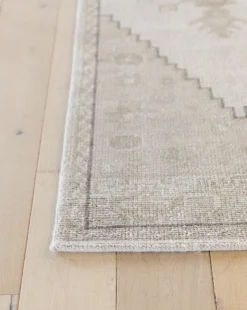 Pembroke Hand-Knotted Wool Rug -Bloomingville Shop MRUG0571 IVR PembrokeRug D2