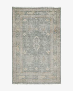 Roslin Hand-Knotted Wool Rug -Bloomingville Shop MRUG0668 NAT 5x8 RoslinRug