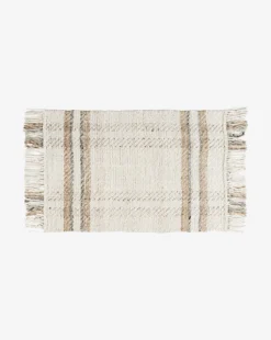 Callahan Handwoven Indoor/Outdoor Rug 12 Callahan Handwoven Indoor/Outdoor Rug -Bloomingville Shop MRUG0734 WHT 2x3 CallahanRug