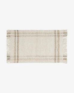 Callahan Handwoven Indoor/Outdoor Rug 13 Callahan Handwoven Indoor/Outdoor Rug -Bloomingville Shop MRUG0734 WHT 3x5 CallahanRug