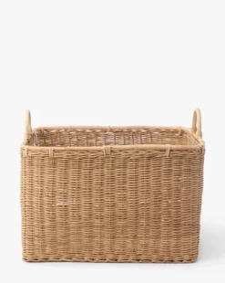 Madara Rattan Basket -Bloomingville Shop MadaraRattanBasket MDCR2850 NAT L MAIN T