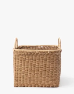 Madara Rattan Basket -Bloomingville Shop MadaraRattanBasket MDCR2850 NAT M MAIN T